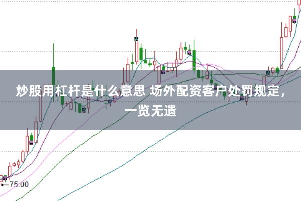 炒股用杠杆是什么意思 场外配资客户处罚规定，一览无遗